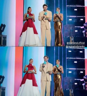 Nigar Jamal Instagram - DREAMFEST…Day 5… @seabreezeresortbaku @dream.musicfest 

Hair and makeup @ayshenagakishiyeva 
Dress by @suerte_atelier