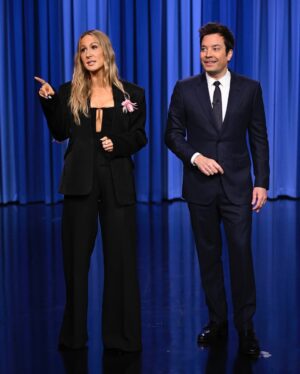 Nikki Glaser Instagram - ✨ First Tonight Show Jan 2009 ———-> Latest Tonight Show Mar 2025 ✨

Hair: @iamterynhair 
Makeup: @haleyjoypage 
Styling: @daniandemmastyle