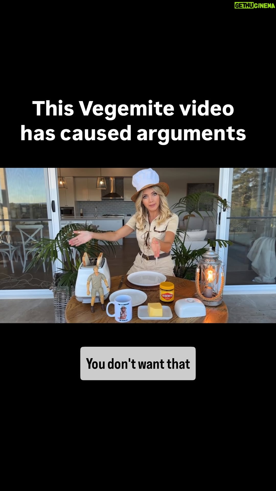 Nikki Osborne - 5.9K Likes - Australians are passionate about their native dish. #reels #fyp #funny #bushbarbie #straya #comedy #vegemite #cooking