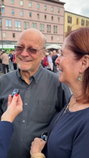 Norah O'Donnell Instagram - Outside St. Mary’s Major in Rome, Jim and Margann Wilhelm from Miami grew emotional as they spoke with CBS News’ @NorahODonnell about Pope Francis’ legacy of compassion — especially his focus on migrants, a mission that has deeply shaped their own lives.