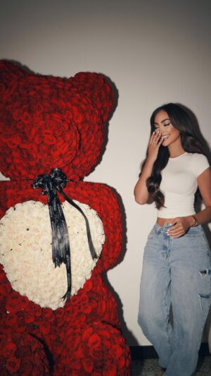 Nour AlGhandour Instagram - شفتوا الحلاوة دي 
♥️♥️🙈🧸