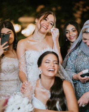 Nour Ehab Instagram - SISTER OF THE PRETTIEST BRIDE! 👰‍♀️

Dress @ahmedmoghazyfd 
Hair @alfredandmina 
Jewelry @diamond.zone 
Makeup @mai_elbahey 
Photo by @snapstudios.eg
