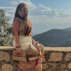 Numidia Lezoul Instagram - بنت القبايل ✨🇩🇿 robe faite par 
@maisondal ✨❤️