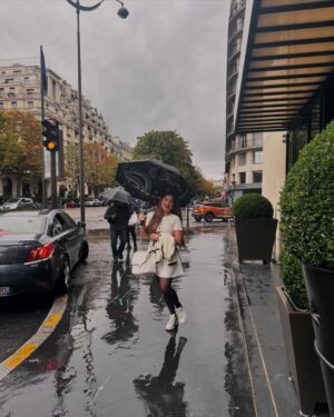 Numidia Lezoul Instagram - Paris White 🤍