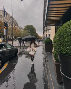 Numidia Lezoul Instagram - Paris White 🤍