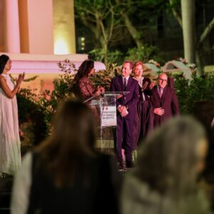 Ola Roshdy Instagram - Such a wonderful evening at the Elle Egypt × French Embassy event with Ambassador Éric Chevallier and inspiring people!! A celebration of women’s empowerment and women’s strength all over the world! t was a true pleasure to be part of such a special occasion! 
كانت أمسية رائعة في حدث Elle Egypt × سفارة فرنسا مع السفير إيريك شيفالييه وأشخاص ملهمين. احتفال بتمكين المرأة وقوة النساء في كل مكان. كان من دواعي سروري أن أكون جزءًا من هذه المناسبة المميزة
@elle.egypt @franceenegypte 
Mille Merci! ⭐️