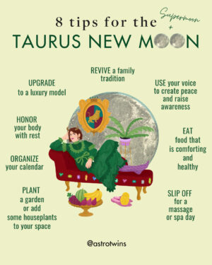 Ophira Edut Instagram - New Moon in Taurus (3:31PM; 7º47’; Supermoon)⁠
Practical magic is in the air—no wand needed! Thanks to a potent supermoon in Taurus, you'll easily strike a balance between the sensual and the sensible. If life has felt unstable, this is your opportunity to reground yourself. Start by simplifying: Break down complex plans back to basics, draft blueprints, and streamline systems. To make sure all new developments are welcome, minimize uncertainties in crucial areas like time, money, and relationships. Taurus encourages a slow, steady approach to achieving your goals without sacrificing beauty or quality. Embrace eco-friendly and upcycled choices, supporting brands that respect our planet. Keeping a level head may take a little effort today, since the new moon gets caught in a three-way tug-of-war (a T-square) with stormy Pluto in Aquarius and feisty Mars in Leo. As you map out your trajectory, don’t get caught up in the “compare and despair” trap with the cool kids. The only approval ratings that matter today are your own.⁠
⁠
💫 Read the article at the link in bio 🔗⬇️