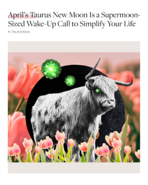 Ophira Edut Instagram - New Moon in Taurus (3:31PM; 7º47’; Supermoon)⁠
Practical magic is in the air—no wand needed! Thanks to a potent supermoon in Taurus, you'll easily strike a balance between the sensual and the sensible. If life has felt unstable, this is your opportunity to reground yourself. Start by simplifying: Break down complex plans back to basics, draft blueprints, and streamline systems. To make sure all new developments are welcome, minimize uncertainties in crucial areas like time, money, and relationships. Taurus encourages a slow, steady approach to achieving your goals without sacrificing beauty or quality. Embrace eco-friendly and upcycled choices, supporting brands that respect our planet. Keeping a level head may take a little effort today, since the new moon gets caught in a three-way tug-of-war (a T-square) with stormy Pluto in Aquarius and feisty Mars in Leo. As you map out your trajectory, don’t get caught up in the “compare and despair” trap with the cool kids. The only approval ratings that matter today are your own.⁠
⁠
💫 Read the article at the link in bio 🔗⬇️