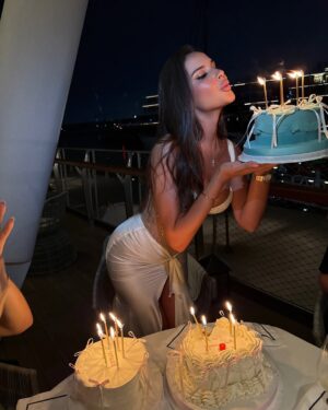 Oriola Marashi Instagram - Nje vit me e madhe,por gjithmone e rrethuar nga dashuria juaj! Faleminderit per urimet! 🥳🎂💐🩵 #blessed