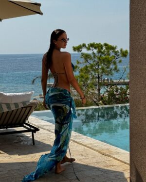 Oriola Marashi Instagram - Take me where summer never ends 🩵
@guesslingerie