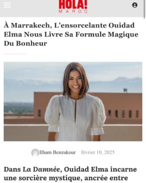 Ouidad Elma Instagram - 🙆🏽‍♀️🌓 merci @hola.maroc 🧚🏽