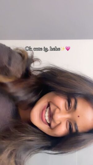 Oviya Santhakumar Instagram - Smile. It’s good for your heart. Teehee😁😁