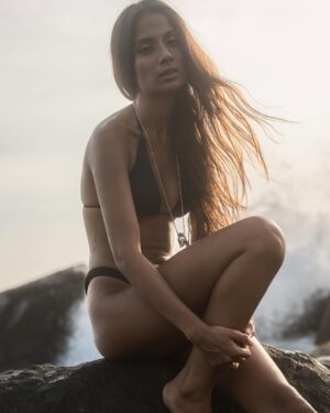 Paloma Monnappa Instagram - An escape from civilization, where the signal dies faster than your patience for people. Rocks harder than most personalities, waves stronger than your morning espresso, and a sun that burns like karma after dumb decisions.

No fake vibes – just salt, wind, skin… and yeah, a little color tweaking in RAW, ’cause life’s better when it pops a bit. Still raw. Still wild. Still real.

#sony #sonylens #sonygenuine WildEscape #RawAndReal #SaltAndSkin #FeralBeauty #RocksAndReckoning #OceanTherapy