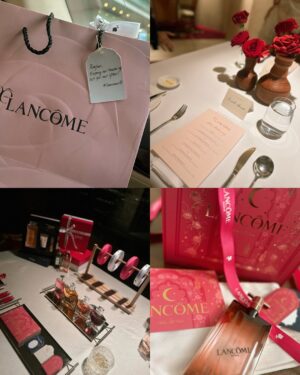 Pamela Bowie Instagram - 1st time celebrating Iftar and experience the new scent Idolê Power with @lancomeofficial family 🌙🩷