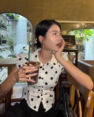 Paparwadee Chansamorn Instagram - )̵̵̀ (̵̵́^ᴥ^)̵̵̀♡