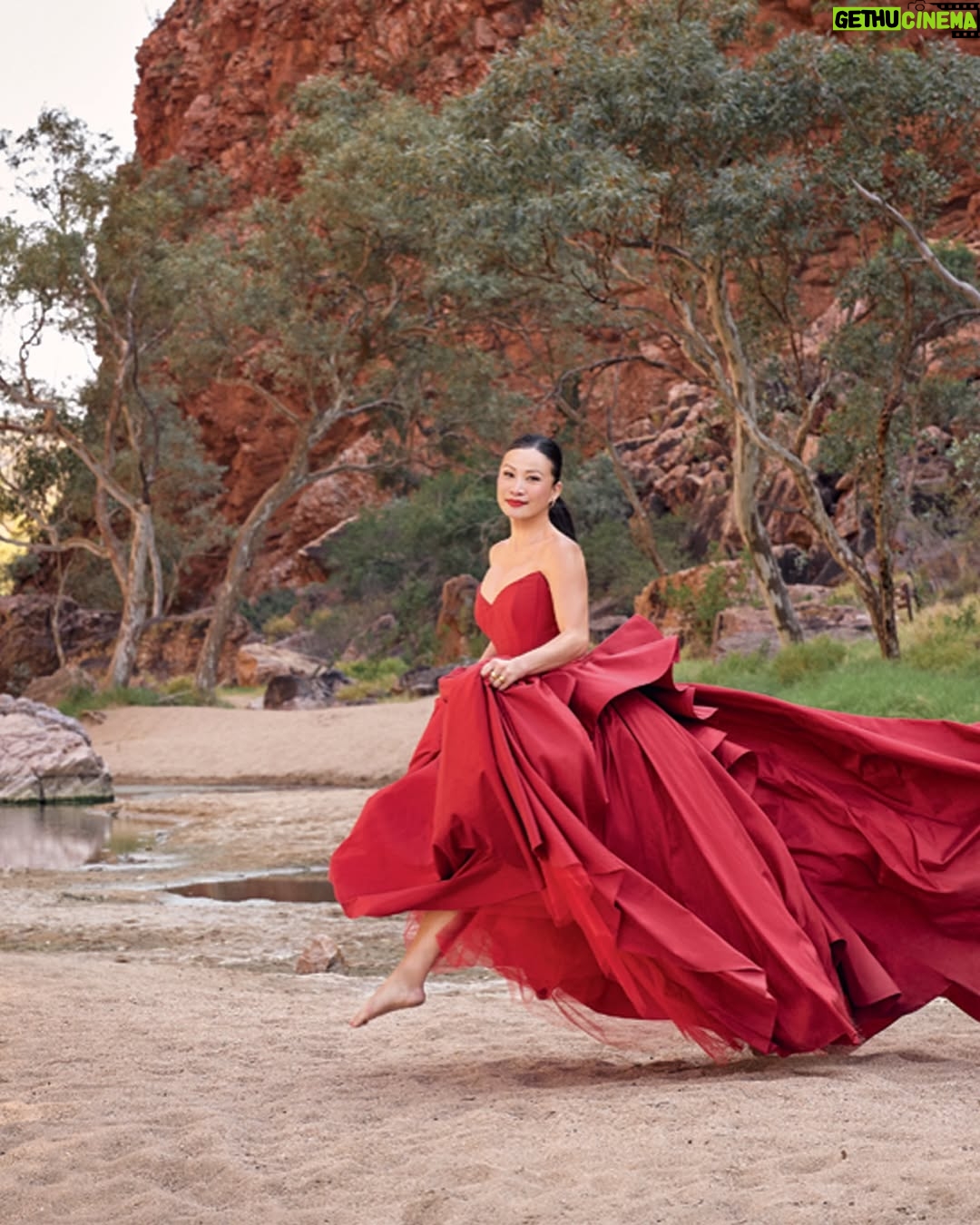 Poh Ling Yeow - 25.9K Likes - Thank you @womensweeklymag for the privilege. To be at 50, running through the gripping beauty of the Australian desert in insanely gorgeous gowns and being able to tell the story of my grief for Mum; to have the magazine fortuitously on shelves the day before the 2nd anniversary of her passing….I’m overwhelmed with gratitude and the deepest sorrow all at once, because one of the most innate longings of a daughter is to feel the pride of her greatest witness, and this a mother is. The day I saw the cover for the first time, all I could see was her, in my face, my hands, my stance….i have more to say but it won’t fit because I have to thank all the wonderful people who made this happen, so please keep reading (if you’re interested) in the comments section which I have pinned below 👇
Thank you to the Upper Southern Arrernte people of Wurre (Rainbow Valley) and the Central Arrernte people of Rungutjirpa (Simpsons Gap), the Traditional Owners of the lands on which we photographed and filmed this cover story.
Thank you to the glorious @womensweeklymag team for picking me to be their Christmas cover girl and for all the skills and expertise that went into this joyous result including the @ntaustralia team. It’s an experience I’ll never forget, not to mention the fanning of the heinous flies, at least 1 consumed by @brewbevanphoto and for our interesting family dinners at the Juicy Rump!
Sincere gratitude to all the Australian designers involved especially those who worked so hard on custom made pieces right up to the last minute to make this shoot as magical as it was @velani @voellk @leolin_official @cappellazzocouture @tjanpidesertweavers @nobleandprecious @millwoods @jasongrech
♥️ This edition is now in store ♥️
Editor: @sophieted
Words: @samanthatrenoweth
Photography: @brewbevanphoto
Creative Director: @joshbeggs
Styling: @mattiecronan @lillyveitch
Location: @NTaustralia