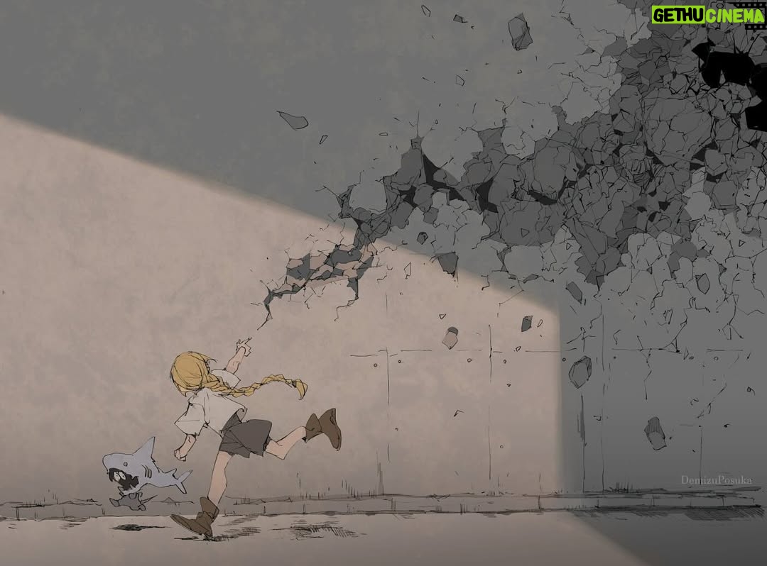 Posuka Demizu - 23K Likes - Nightmare.
——-
Sometimes I imagine it would be nice if I could do something like this.