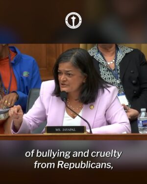 Pramila Jayapal Instagram - Only 1.4% of kids are trans. Yet Republicans have made it their mission to try and bully this population out of existence by telling them they don’t belong.

It’s absolutely shameful. I will ALWAYS stand up for trans kids.