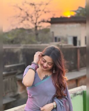 Pratyusha Paul Instagram - ☀️🧡🍃☁️🌇