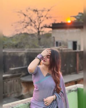 Pratyusha Paul Instagram - ☀️🧡🍃☁️🌇