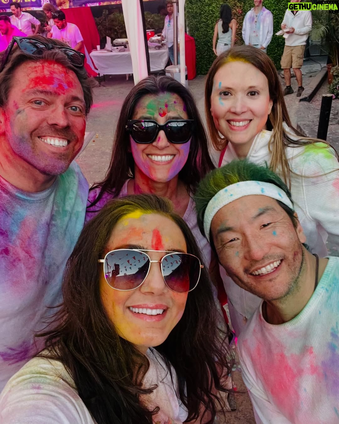 Preity Zinta - 419.2K Likes - रंग बरसे ❤️ Holi was incredibly special this year cuz we got to celebrate with the kids 😍 Here is a sneak peek 💕 #Happyholi #weekend #holi2025 #ting