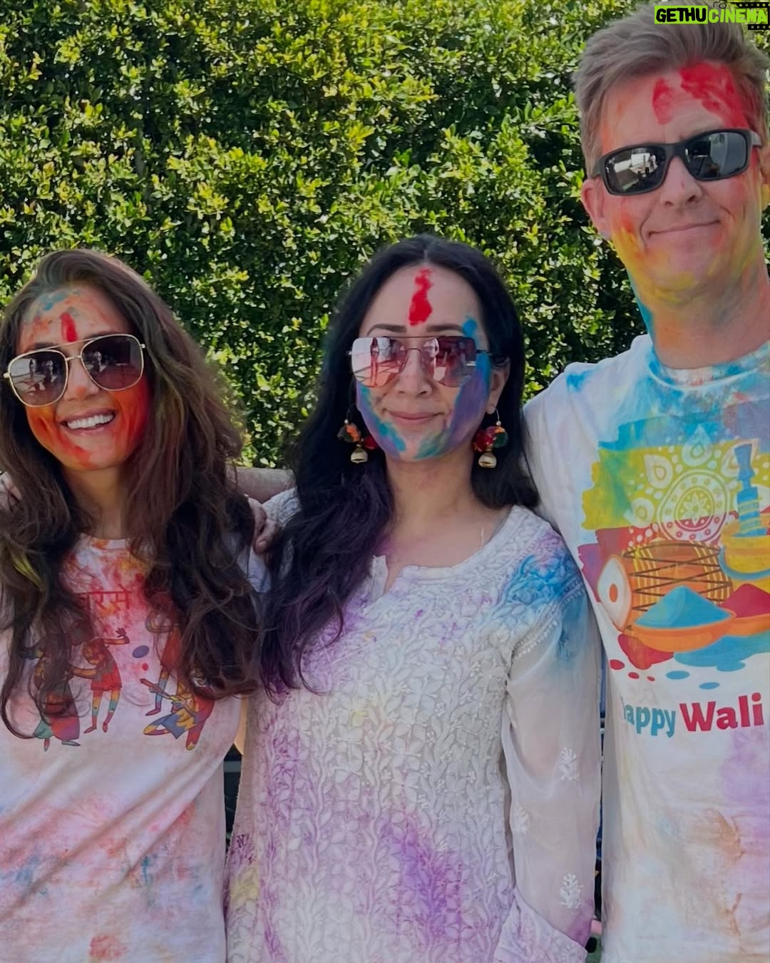 Preity Zinta - 419.2K Likes - रंग बरसे ❤️ Holi was incredibly special this year cuz we got to celebrate with the kids 😍 Here is a sneak peek 💕 #Happyholi #weekend #holi2025 #ting