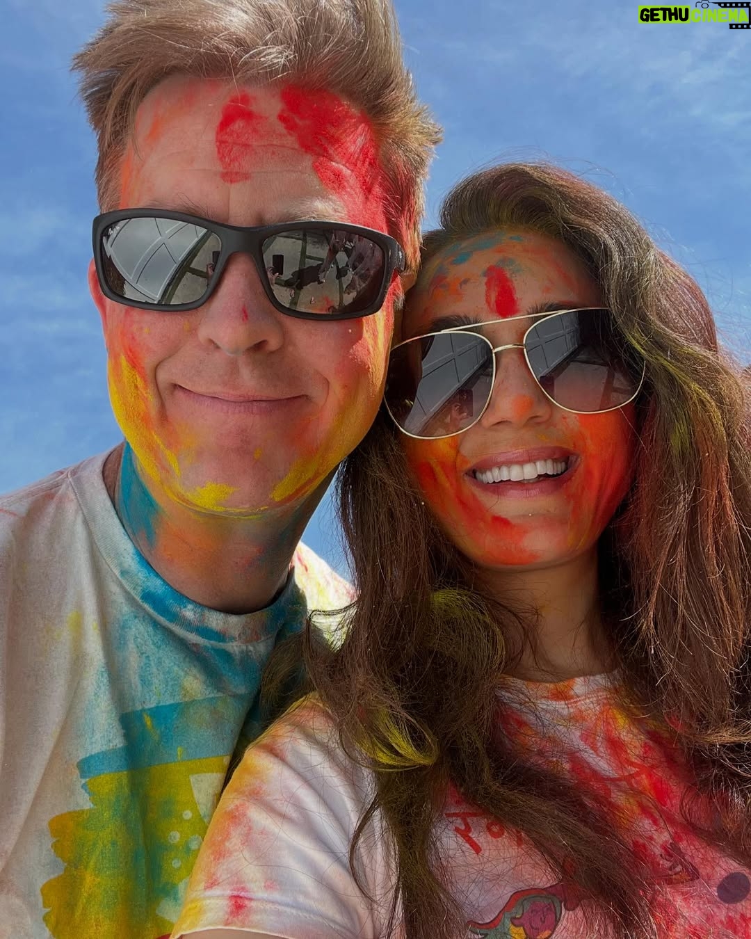 Preity Zinta - 419.2K Likes - रंग बरसे ❤️ Holi was incredibly special this year cuz we got to celebrate with the kids 😍 Here is a sneak peek 💕 #Happyholi #weekend #holi2025 #ting