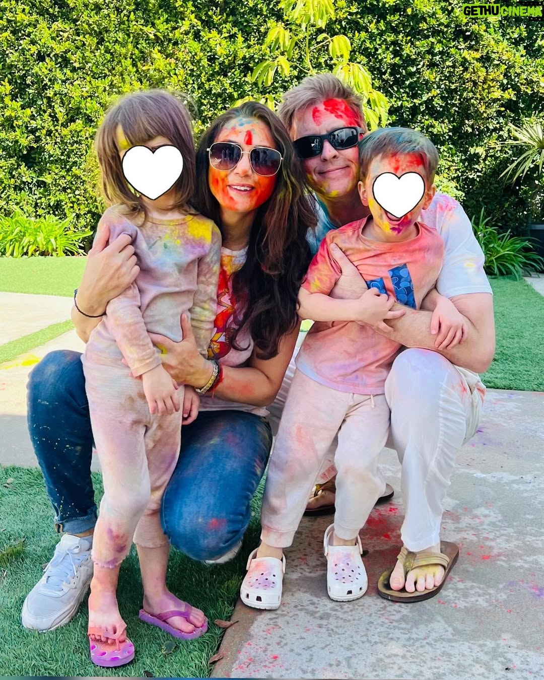 Preity Zinta - 419.2K Likes - रंग बरसे ❤️ Holi was incredibly special this year cuz we got to celebrate with the kids 😍 Here is a sneak peek 💕 #Happyholi #weekend #holi2025 #ting