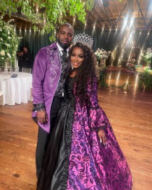 Quad Webb Instagram - It’s been a season y’all, but King and Queen Quad came through to dazzle “the people” down to the Georgiaton Soirée  #Married2Med finale 👸🏽💕🤴🏾