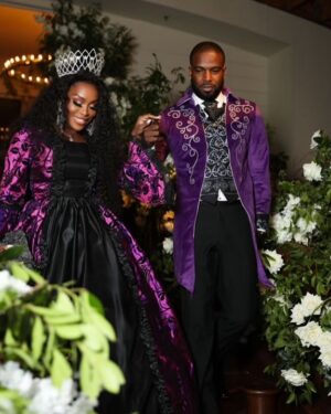 Quad Webb Instagram - It’s been a season y’all, but King and Queen Quad came through to dazzle “the people” down to the Georgiaton Soirée  #Married2Med finale 👸🏽💕🤴🏾