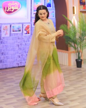 Qudsia Ali Instagram - 🌸

Wearing: @if_by_izzatfayaz 

#qudsiaali #instagram #ootd #potd📷 #instagood #instalike
