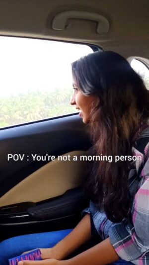 RJ Dimple Instagram - Sooriyan sullendru adikum podhu elum sangam❤️
.
.
VC : @samyuktha_prakash 🫶🏻
VO : @harshini_raghuperumalsamy 🫂
.
.
#beingdimple #nightperson #tamilreels