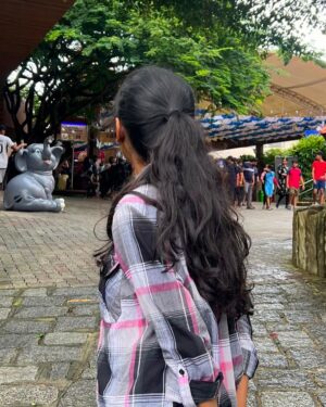 RJ Dimple Instagram - My 23 wrapped 🎀🦋
.
.
My 23rd year made sure that I had survival skills and got me this far . Also this year is so special in many ways 🤌. I’m just a November baby💜 , trying to figure out things just like anyone in their early 20s . Wish me tomorrow 😂🫶🏼
.
#beingdimple #prebirthdaypost