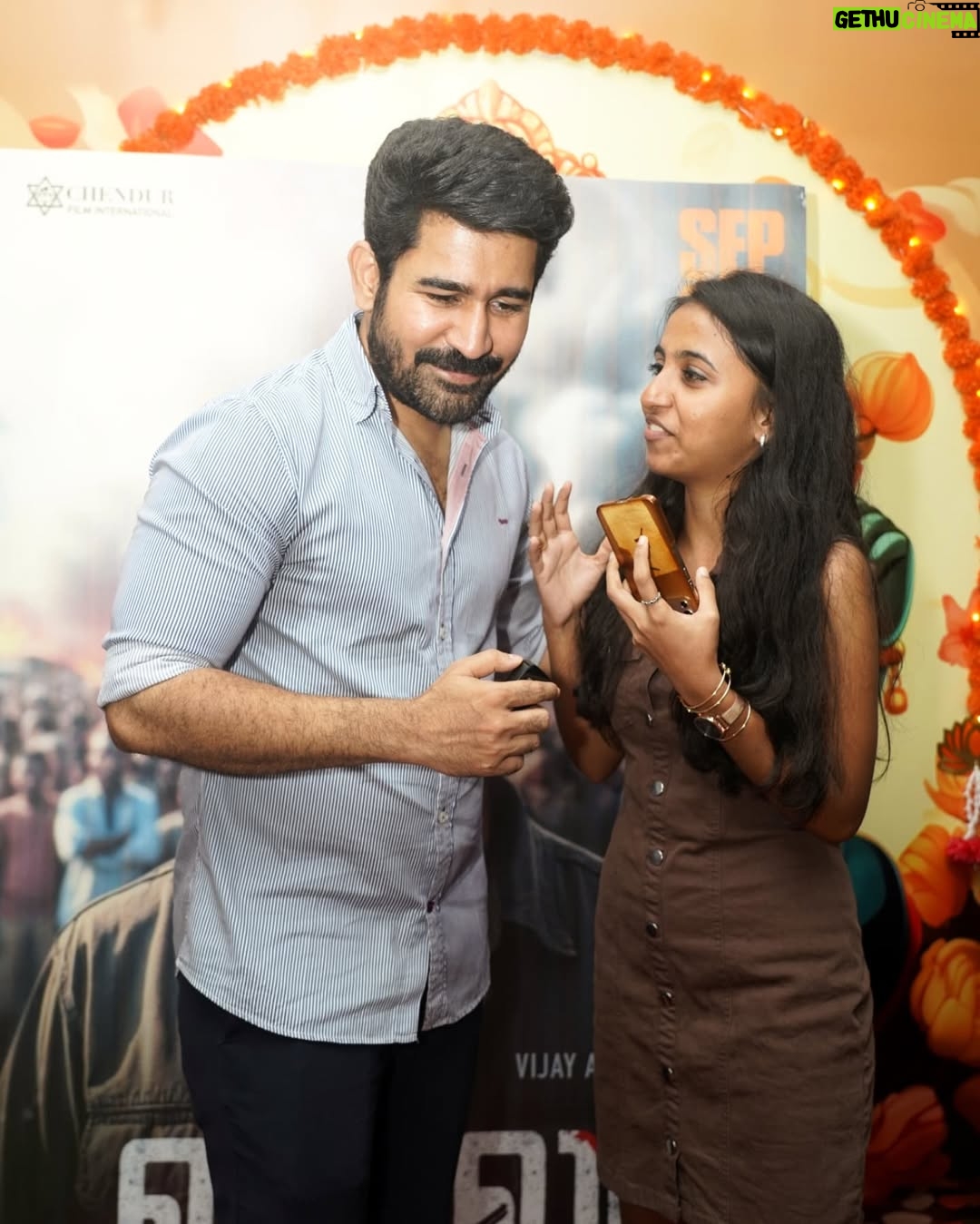 RJ Dimple - 11.8K Likes - @vijayantony ❤️
.
.
.
With the one and only 'Vibe Antony' ✅
.
#vijayantony