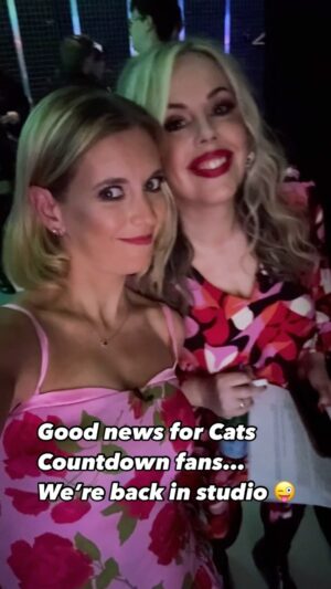 Rachel Riley Instagram - No idea when they’ll be on screen but great being back in business and just as funny as ever! 🙌

#newseries #comedy #cats #countdown