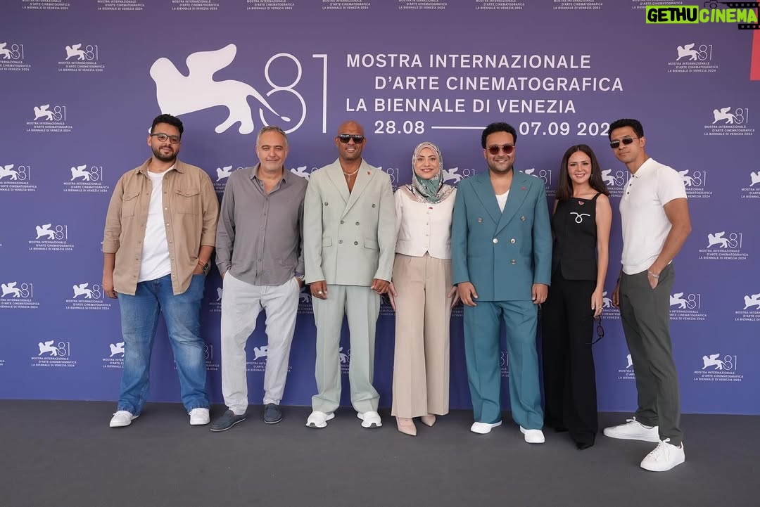 Rakeen Saad - 73K Likes - More photos from @labiennale photocall .. I am so happy and proud to be here and to be representing my beloved egypt. I feel very thankful for being part of this film working with all of our amazing cast and crew .. كتييييييير بحبكم 🥹😍♥️📽️✨🙏🏼
Photographed by @iamyoussefbo @hamedz199
Huge thanks to my amazing stylist @yasminekenawi for putting this together ♥️😍✨
Hair: @beautick_official
Outfit: @nafsikaskourti
Jewelry: @oh.em.jay