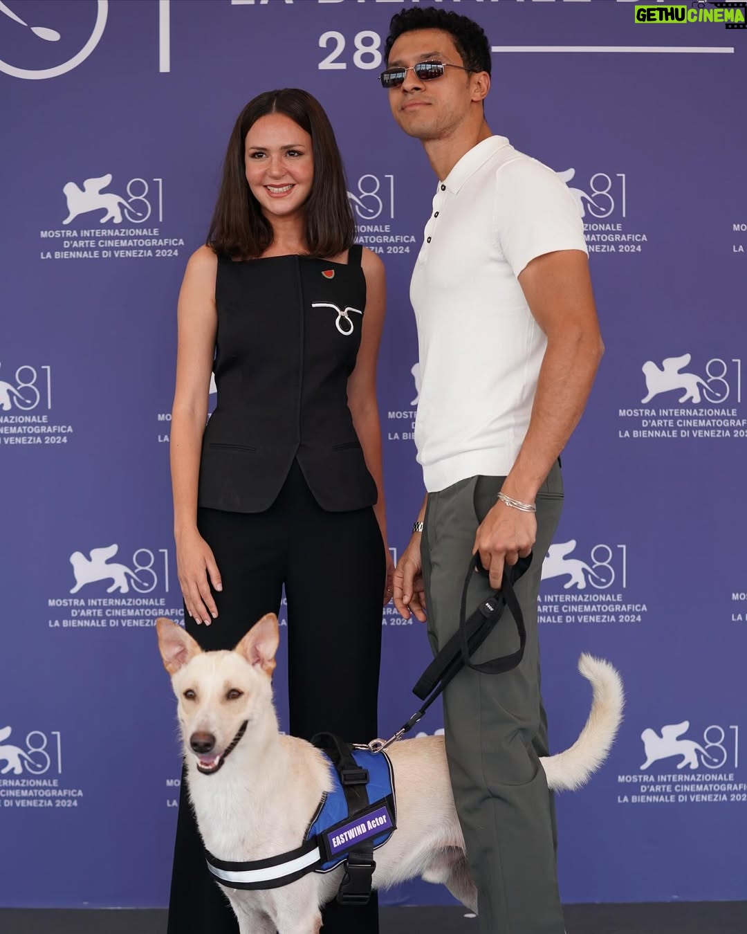 Rakeen Saad - 73K Likes - More photos from @labiennale photocall .. I am so happy and proud to be here and to be representing my beloved egypt. I feel very thankful for being part of this film working with all of our amazing cast and crew .. كتييييييير بحبكم 🥹😍♥️📽️✨🙏🏼
Photographed by @iamyoussefbo @hamedz199
Huge thanks to my amazing stylist @yasminekenawi for putting this together ♥️😍✨
Hair: @beautick_official
Outfit: @nafsikaskourti
Jewelry: @oh.em.jay