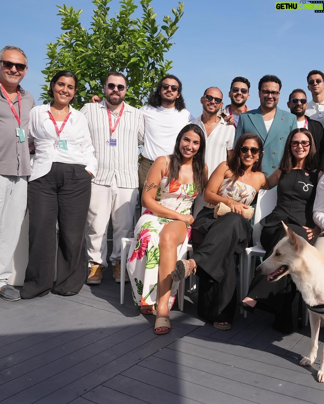 Rakeen Saad - 73K Likes - More photos from @labiennale photocall .. I am so happy and proud to be here and to be representing my beloved egypt. I feel very thankful for being part of this film working with all of our amazing cast and crew .. كتييييييير بحبكم 🥹😍♥️📽️✨🙏🏼
Photographed by @iamyoussefbo @hamedz199
Huge thanks to my amazing stylist @yasminekenawi for putting this together ♥️😍✨
Hair: @beautick_official
Outfit: @nafsikaskourti
Jewelry: @oh.em.jay