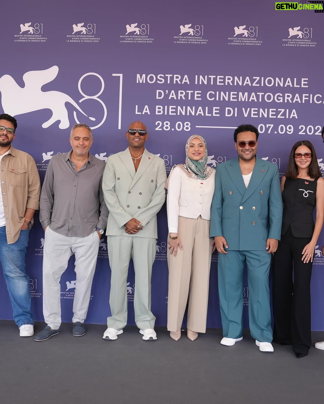 Rakeen Saad - 73K Likes - More photos from @labiennale photocall .. I am so happy and proud to be here and to be representing my beloved egypt. I feel very thankful for being part of this film working with all of our amazing cast and crew .. كتييييييير بحبكم 🥹😍♥️📽️✨🙏🏼
Photographed by @iamyoussefbo @hamedz199
Huge thanks to my amazing stylist @yasminekenawi for putting this together ♥️😍✨
Hair: @beautick_official
Outfit: @nafsikaskourti
Jewelry: @oh.em.jay