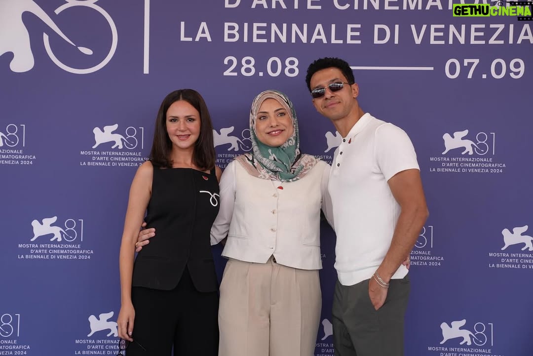 Rakeen Saad - 73K Likes - More photos from @labiennale photocall .. I am so happy and proud to be here and to be representing my beloved egypt. I feel very thankful for being part of this film working with all of our amazing cast and crew .. كتييييييير بحبكم 🥹😍♥️📽️✨🙏🏼
Photographed by @iamyoussefbo @hamedz199
Huge thanks to my amazing stylist @yasminekenawi for putting this together ♥️😍✨
Hair: @beautick_official
Outfit: @nafsikaskourti
Jewelry: @oh.em.jay
