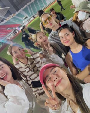 Ranchrawee Uakoolwarawat Instagram - 🤍🤏🏻 #งานบอล55ปีช่อง3