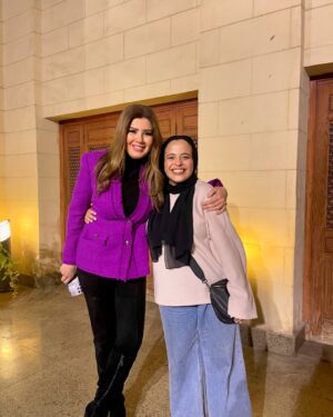 Rania Farid Shawki Instagram - With the most beautiful inside out @rania_farid_shawky ❤️🫶🏻✨ aka: second mom🥰 
بحبك اوي و شكراً على كل حاجة و ربنا يخليكى ليا🥰🫶🏻😍
