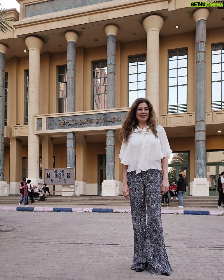 Rania Farid Shawki - 4K Likes - ارشيف الذكريات المعهد العالي للفنون المسرحيه 😍💘 حبيت ازور المكان اللي درست فيه استرجع الذكريات الجميله 😍