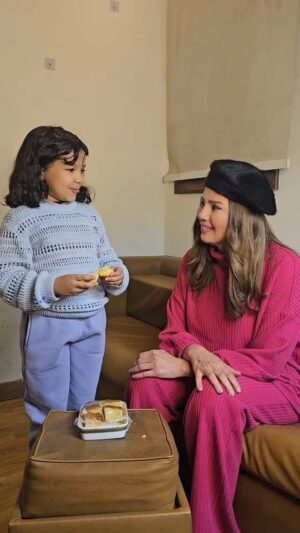 Rania Farid Shawki Instagram - احلي بنوته دي و لا ايه❤️#رانيا_فريد_شوقي #viralreels #fyp #viral