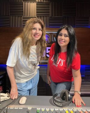 Rania Farid Shawki Instagram - مع المذيعة الجميلة حبيبتي أميرة نور من حلقة النهاردة