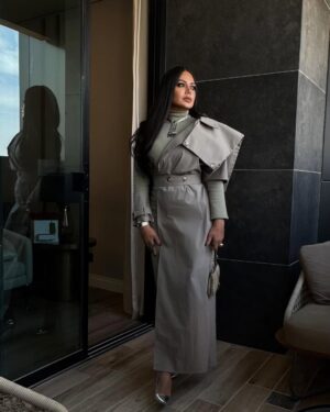 Rania Youssef Instagram - My visit to the magical #diormuseum at Riyadh ✨

Outfit by @noraalshaikh_official 
Styled by @basamat.arabia 
H&MU @laplatinelounge 
Thank you my dear @alsharefa.aisha