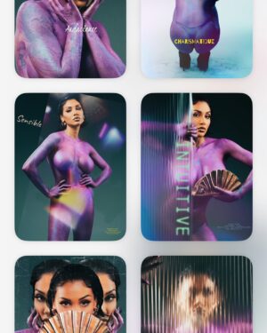 Rawell Saiidii Instagram - ✨Métamorphose en Essence Pure ♍️🪻💜

Elle n’est pas une femme ordinaire. Elle est une essence, une vibration, une énergie qui ne se laisse jamais enfermer dans une seule définition.

Ce bodypainting n’est pas un simple art sur la peau. C’est une renaissance, un manifeste, une déclaration : Je suis toutes ces femmes à la fois. 

( J’ai retravaillé chaque image pour y apporter ma vision, en ajoutant ma touche personnelle aux retouches du photographe. ) 🧠

#styliste & #directionartistique :
@celiastern 
#photographer : @tiwel_ 
#makeup ; @datzalexmua & @lea_svlmua