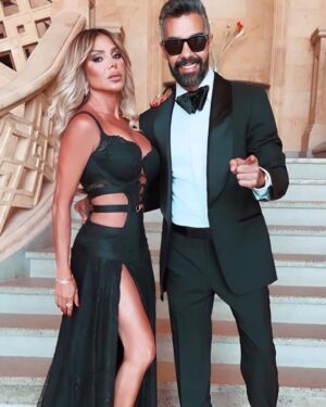Razan Moughrabi Instagram - Miss Elite 2023 ♥️🫰🏻✨what a night of glam and beauty 
Thanks :
@misseliteworld 
@somabayredsea 
@thecascadesgolfresortspa 

The whole look by:
Hautecouture @ahmedabdullah_official
Clutch 
@aliel_official 
Blings
@iramjewelry_ 
Hair
@baytree_eg 
MUA
@byalinesherif