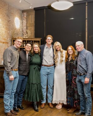 Ree Drummond Instagram - A beautiful weekend celebrating Paige and David! ❤️🤠👰🤵‍♂️ Wedding is two months away! I don’t have a dress yet but Paige does!!! (Lots more photos on thepioneerwoman.com) Ain’t love grand?