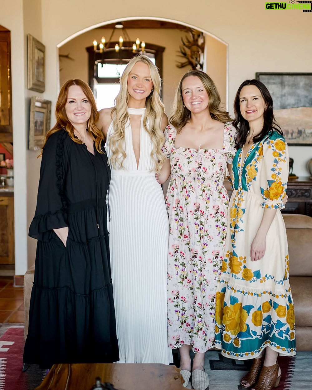 Ree Drummond - 109.8K Likes - A beautiful weekend celebrating Paige and David! ❤️🤠👰🤵♂️ Wedding is two months away! I don’t have a dress yet but Paige does!!! (Lots more photos on thepioneerwoman.com) Ain’t love grand?